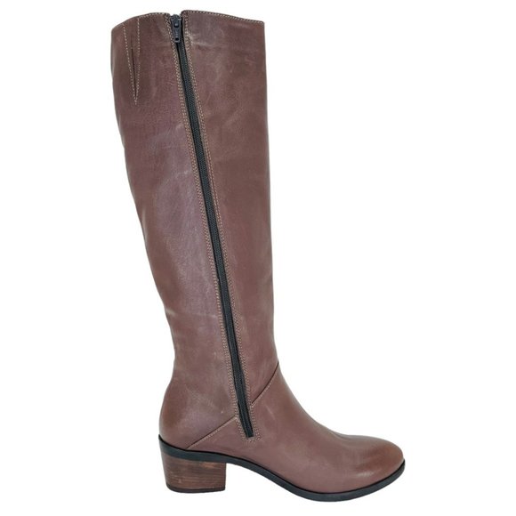 NEW Bueno Footwear Curious Brown Leather Womens Boots Size EU38 US 8M - Picture 3 of 12